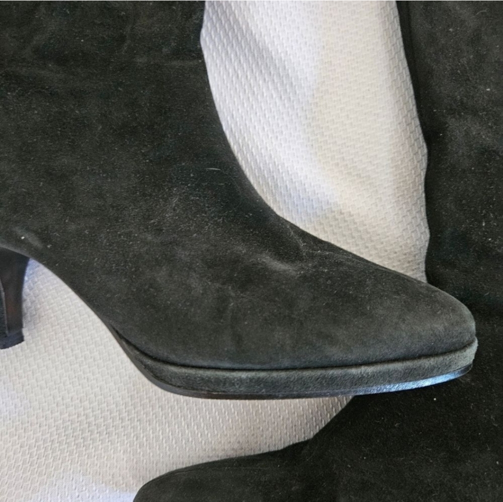Enzo Angiolini Suede Mid Calf Boots Size 5.5 - Picture 6 of 8